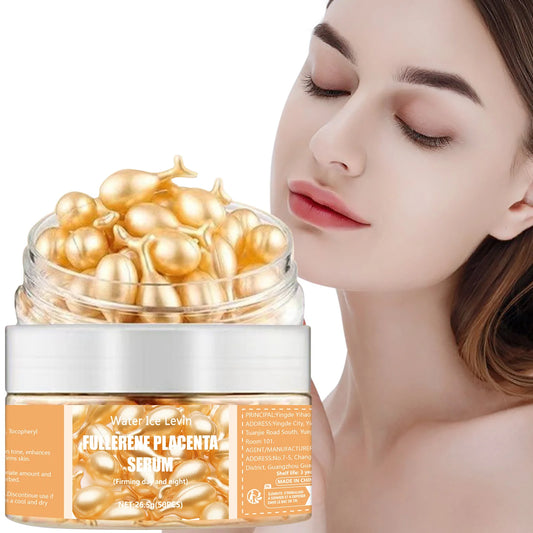 50Pcs Collagen Face Care Capsules Serum Hyaluronic Acid Essence - Roomsium