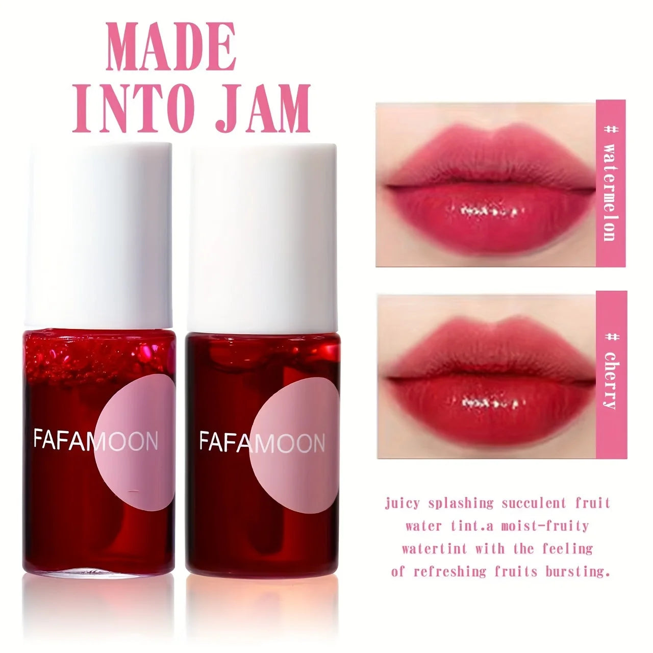 Fruity Lip Tint Water Gloss Long-Lasting Hydrating Lip Color