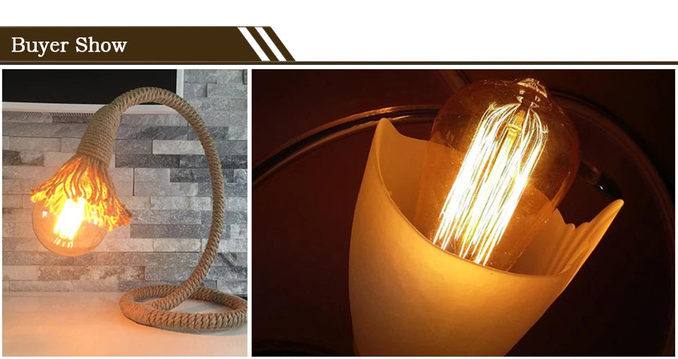 YNL E27 Retro Edison Bulb 220V 40W – ST64 G80 G95 G125 Vintage Filament Light Bulb - Roomsium