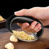 Stainless Steel Garlic Press Crusher – Manual Garlic Mincer & Chopping Tool - Roomsium