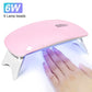 Limegirl 6W Mini LED Nail Dryer – Portable USB UV Nail Lamp - Roomsium