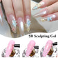 5D Sculpting Gel Nail Art Modeling Gel – 3D Design Carving Gel
