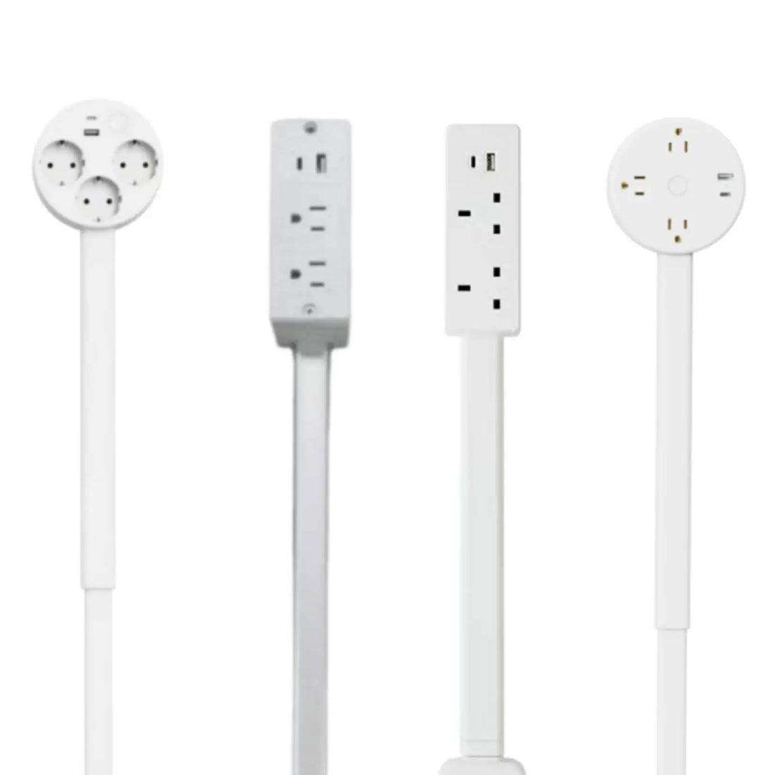 Rotating Power Outlet Extender USB AC Unit | Roomsium