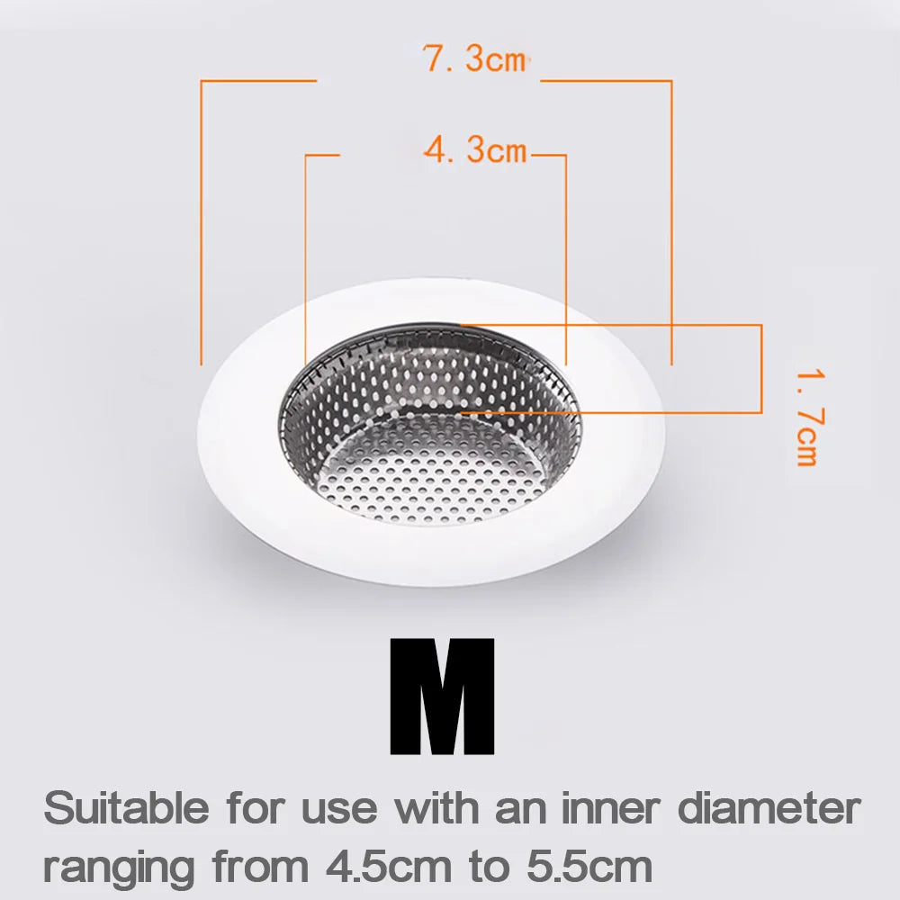 Stainless Steel Sink Drain Strainer Mesh Filter
