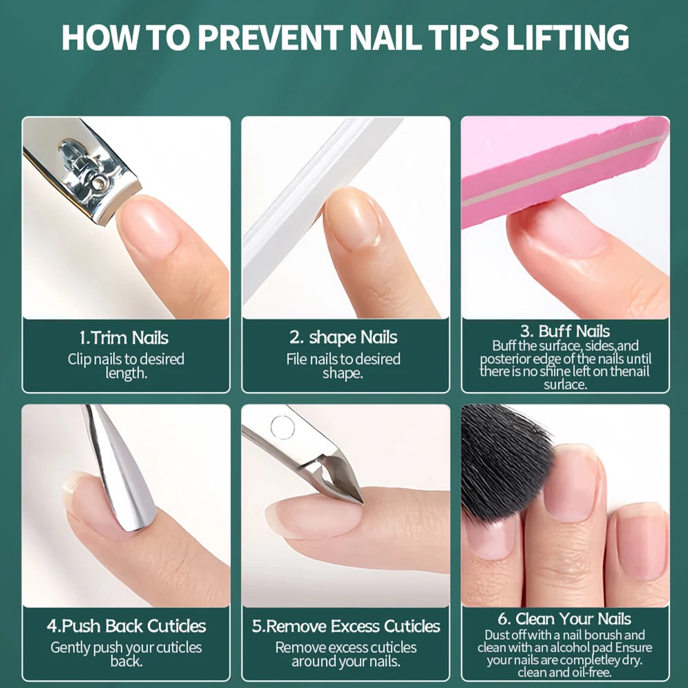 NAILPOP 600PCS Soft Gel X Nail Tips – Full Cover Coffin Almond Oval Pre-Buff Semi-Matte False Nails - Roomsium