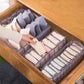 11 Compartment Foldable Underwear Organizer Storage Box