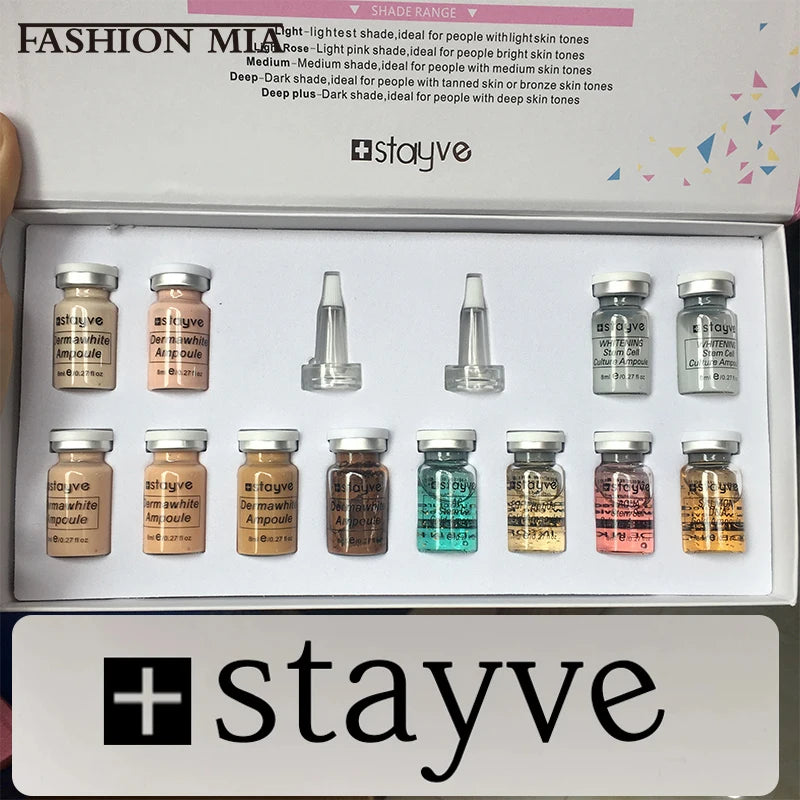 Korea Original Stayve BB Cream Glow Starter Kit – Niacinamide & Peptide Essence (8ml)