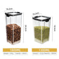 Sealed Kitchen Grain Storage Jars – Moisture-Proof Transparent Food Containers (460–1800ml)