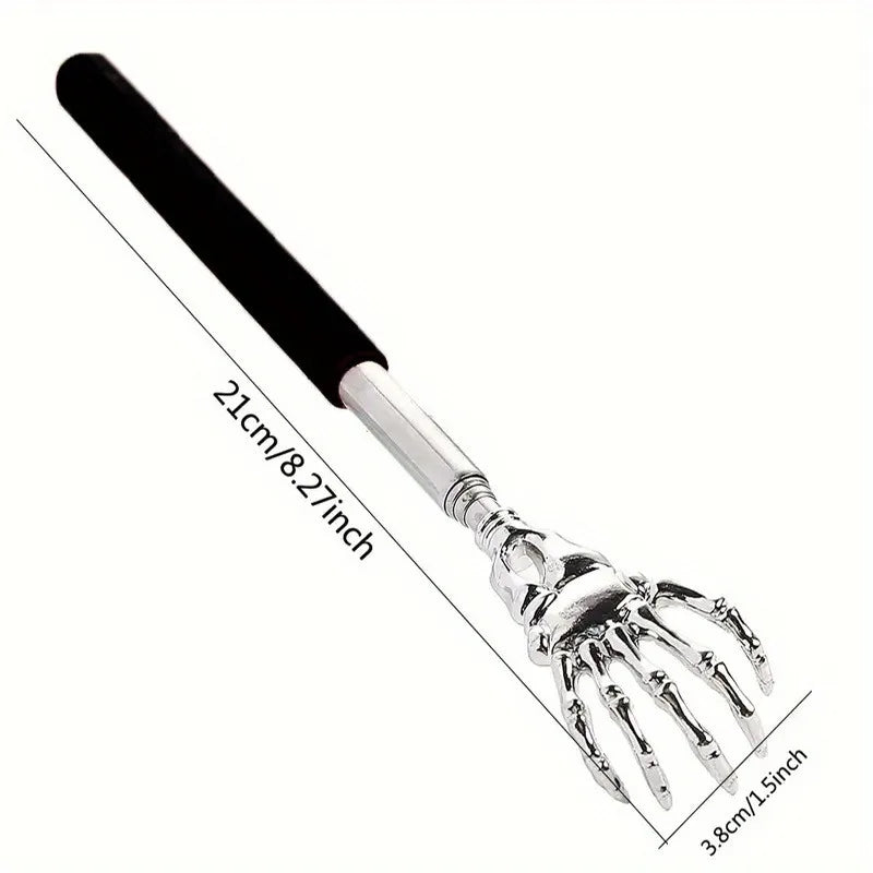 Portable Extendable Back Scratcher – Stainless Steel Telescoping Back Massager