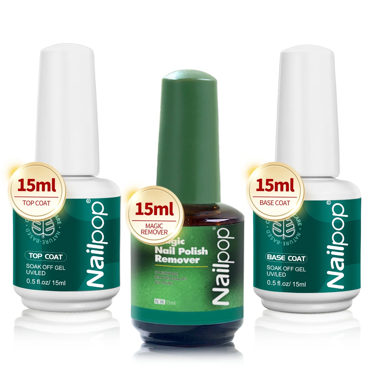 Nailpop Nail Dehydrator & Acid-Free Primer Set – Natural Nail Prep for Acrylic & UV Gel - Roomsium