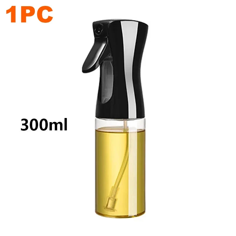 Oil Spray Bottle for Cooking & BBQ – Plastic Olive Oil Sprayer (200 / 300 / 500 ml)