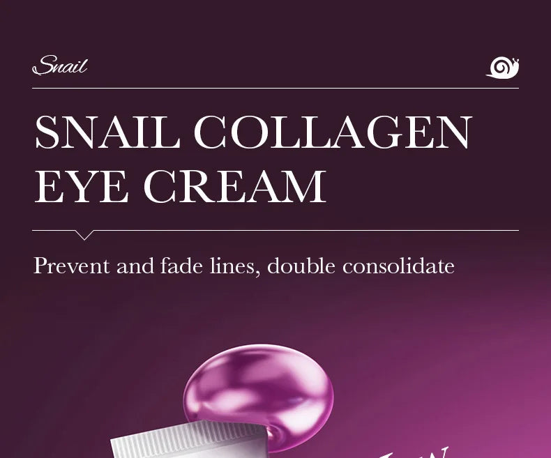 SADOER Snail Collagen Eye Cream – Dark Circle & Puffiness Care