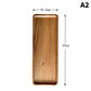 Japanese-Style Solid Wood Food Tray – Round & Rectangular Wooden Serving Plate for Snacks, Desserts & Tea