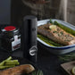 Electric Automatic Salt & Pepper Grinder Set with LED Light & Adjustable Coarseness - Roomsium