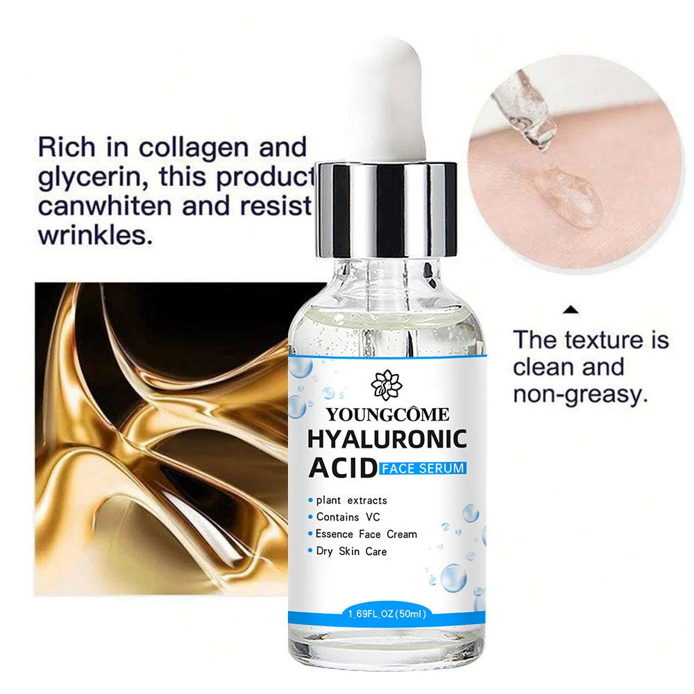 YOUNGCOME Hyaluronic Acid Facial Essence – Deep Moisturizing Serum - Roomsium