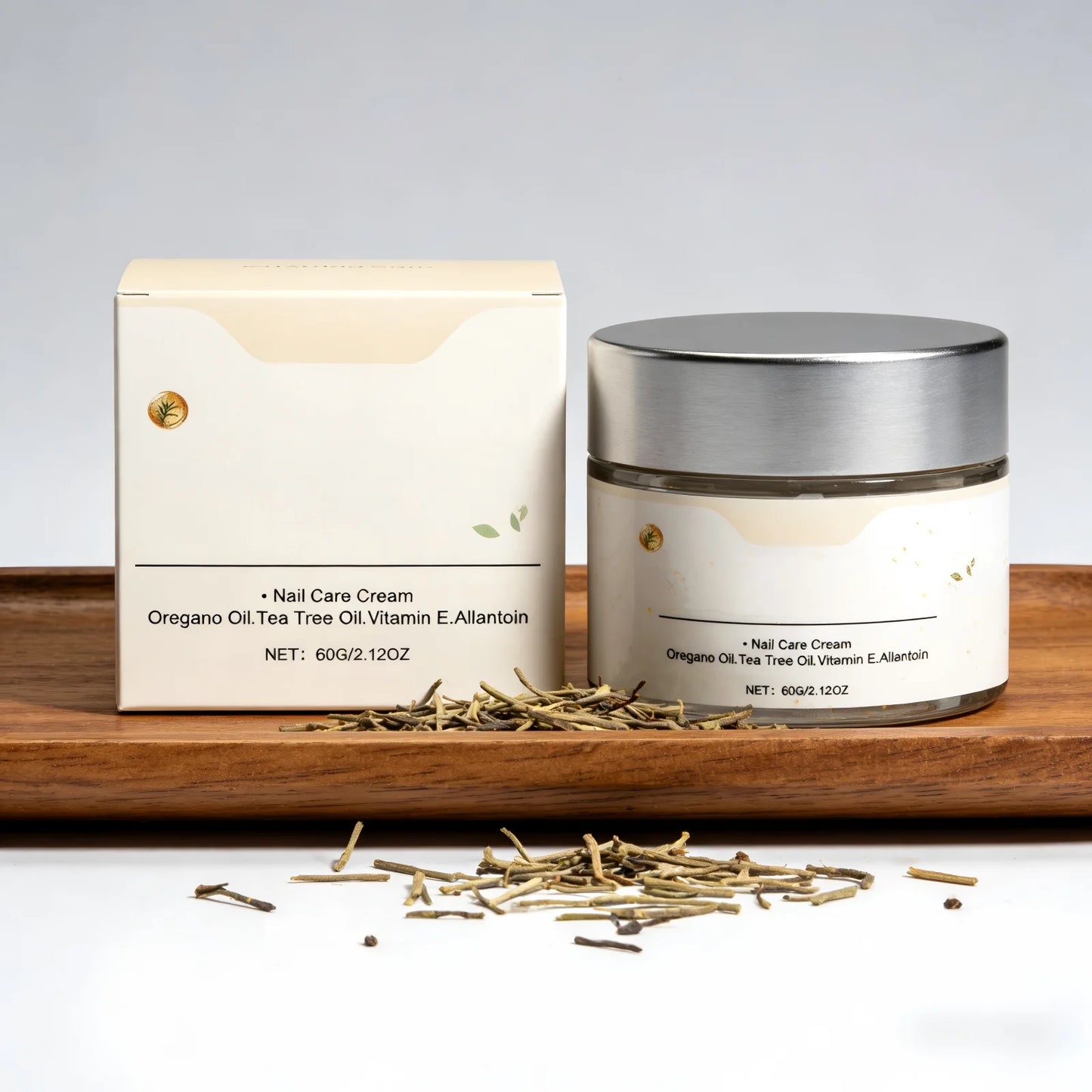 Tea Tree Nail Repair Cream – Vitamin E Nail Strengthener & Cuticle Care 60g