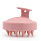 Silicone Scalp Shampoo Brush – Wheat Straw Hair Washing & Scalp Massage Comb (7×8cm) - Roomsium