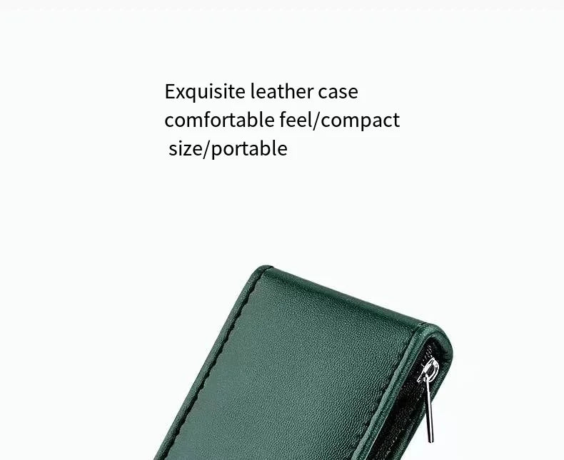 6-Piece Stainless Steel Nail Clipper Set – Portable Manicure & Pedicure Kit - Roomsium