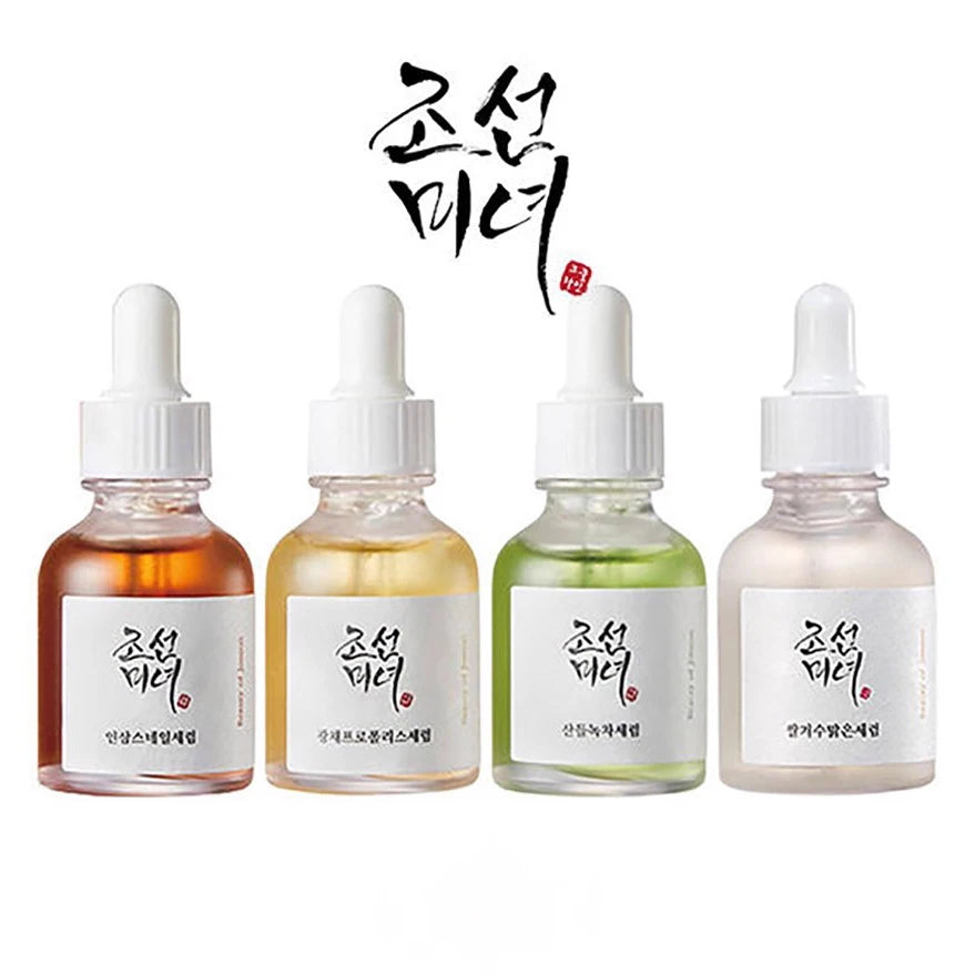 Korean-Style Calming Glow Serum – Green Tea, Niacinamide & Snail Mucin - Roomsium