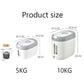 XIAOGUI Rice Dispenser 5KG / 10KG – Airtight Kitchen Grain Storage Container