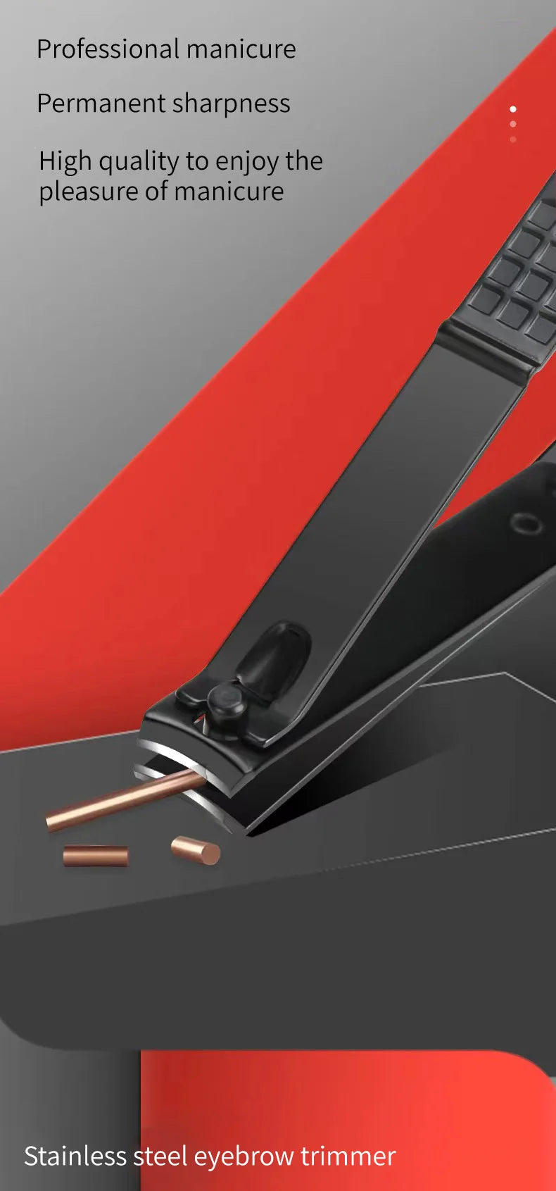 Stainless Steel Nail Clipper Set – Complete Manicure & Pedicure Beauty Tool Kit - Roomsium