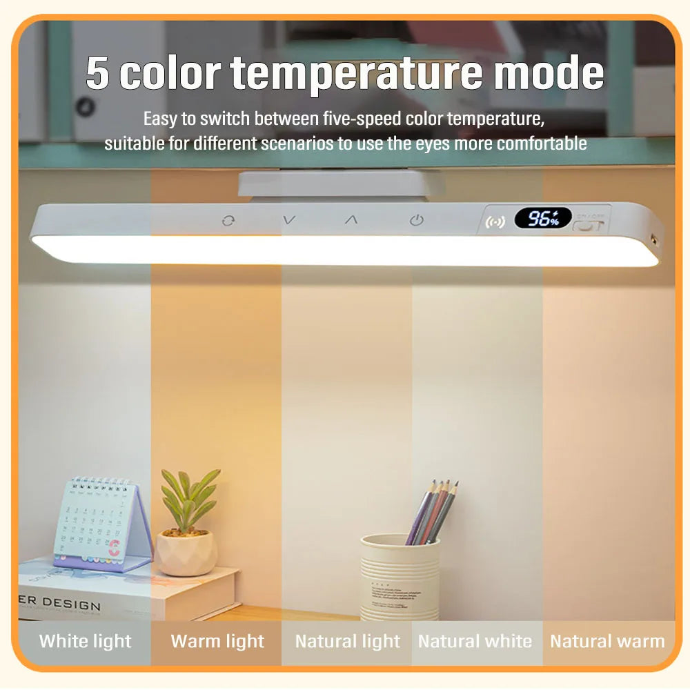 Smart Touch Magnetic Table Lamp | Rechargeable LED Desk Light