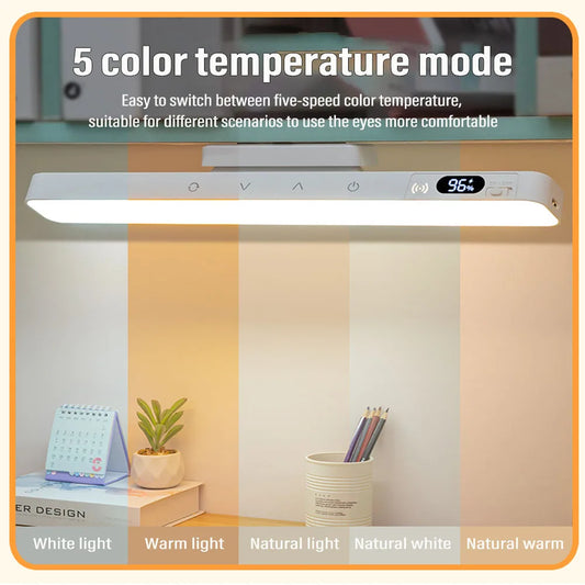 Smart Touch Magnetic Table Lamp | Rechargeable LED Desk Light