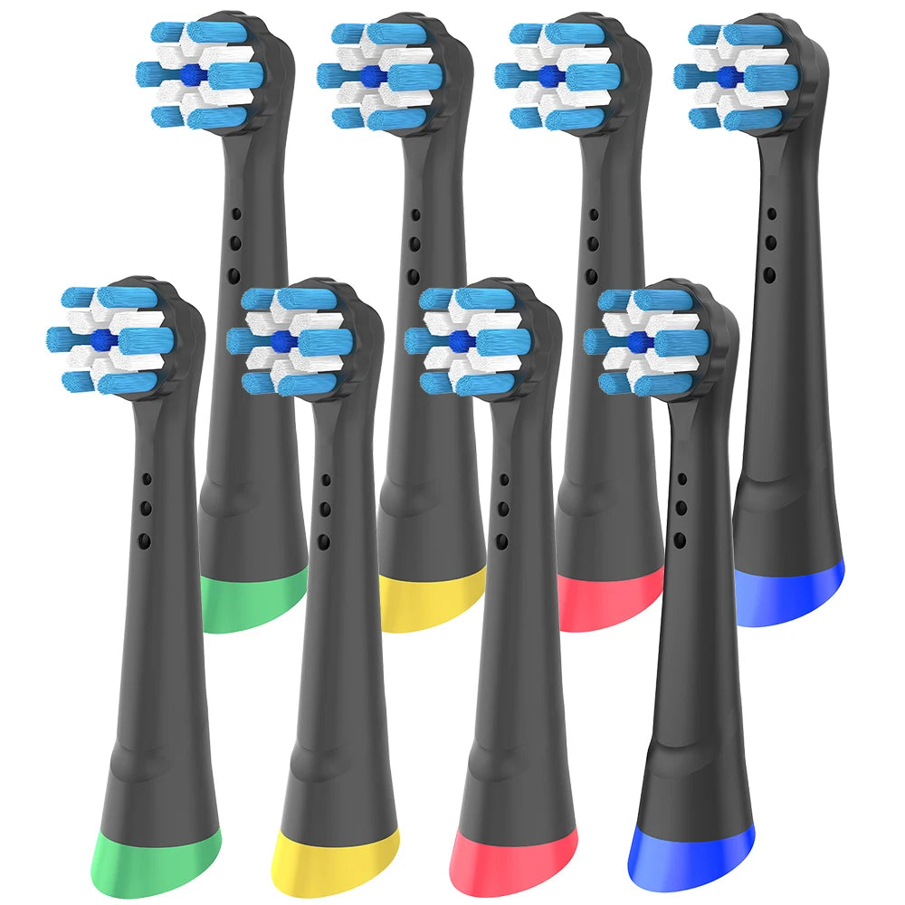 4-Pack Replacement Brush Heads Compatible with Oral-B iO Series 2–10 Electric Toothbrush - Roomsium