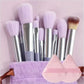 13-Piece Makeup Brush Set – Nylon Bristles