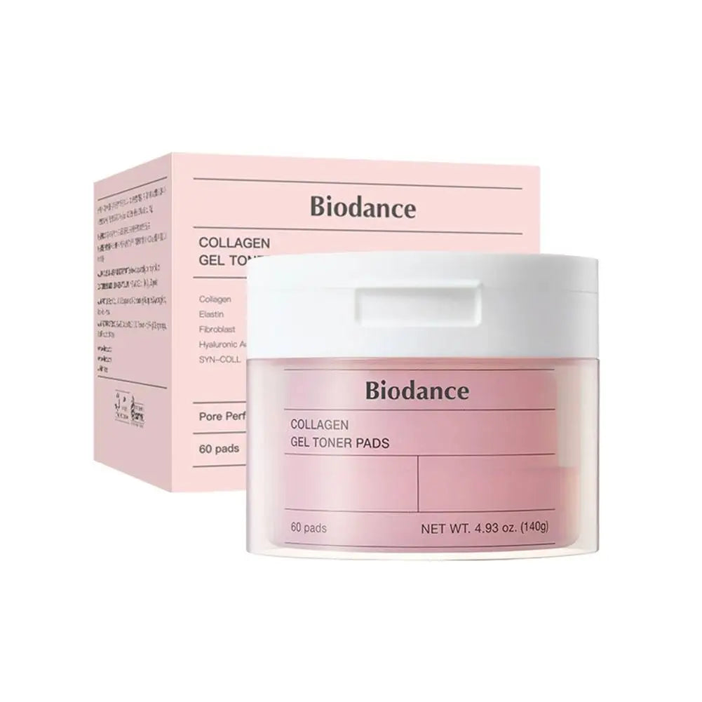 Korean Biodance Skin Care Kit – Collagen Gel Toner Pads & Bio-Collagen Deep Mask