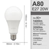 10pcs E27 LED Bulbs A60 G45 3W–24W AC 110V/220V Cold & Warm White Home Light - Roomsium