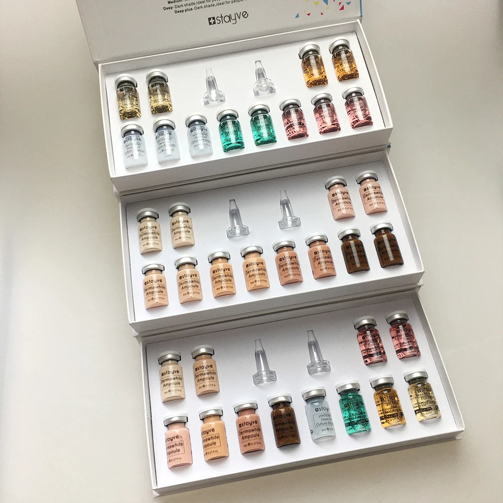 Korea Original Stayve BB Cream Glow Starter Kit – Niacinamide & Peptide Essence (8ml)