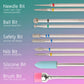 14pcs Nail Drill Bit Set – Electric Manicure & Gel Removal Tools
