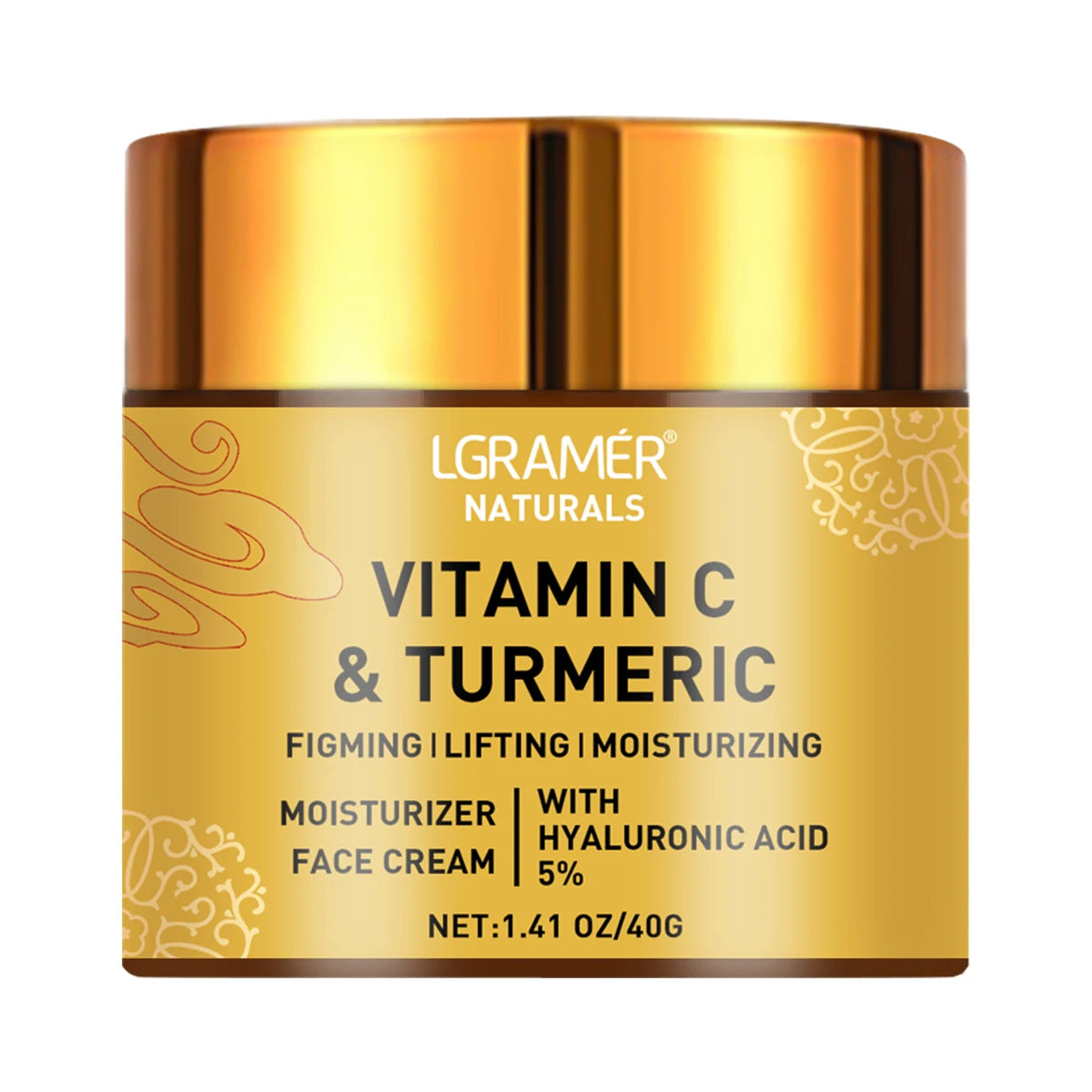 Turmeric & Vitamin C Face Cream with Retinol – Moisturizing Facial Cream (70g) - Roomsium