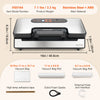 SucceBuy Commercial Vacuum Sealer Machine – Automatic Food Packaging with Cutter & Bag Storage - Roomsium