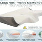 Ergonomic Memory Foam Cervical Pillow – 2-in-1 Contour Neck Support Pillow