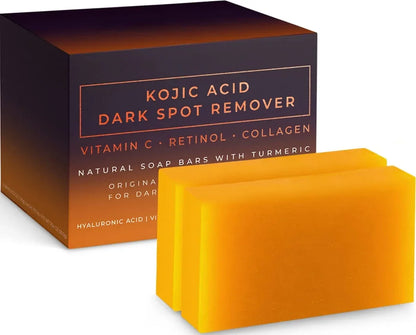 Kojic Acid Brightening Soap – Handmade Dark Spot Cleansing & Moisturizing Facial Soap