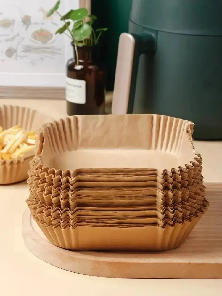 Air Fryer Disposable Paper Liners – Non-Stick Baking Paper
