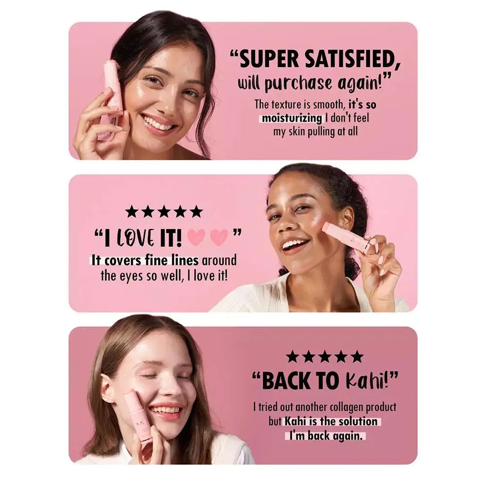 KAHI Wrinkle Bounce Moisturizing Multi Balm Stick 9g – Hydrating Face, Lip, Eye & Neck All-in-One Cream - Roomsium