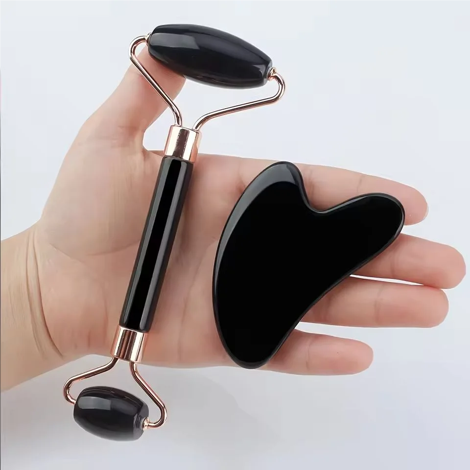 Ice Face Roller Facial Skincare Set – Face Massage & Gua Sha Tools (1 / 2 / 3 PCS)