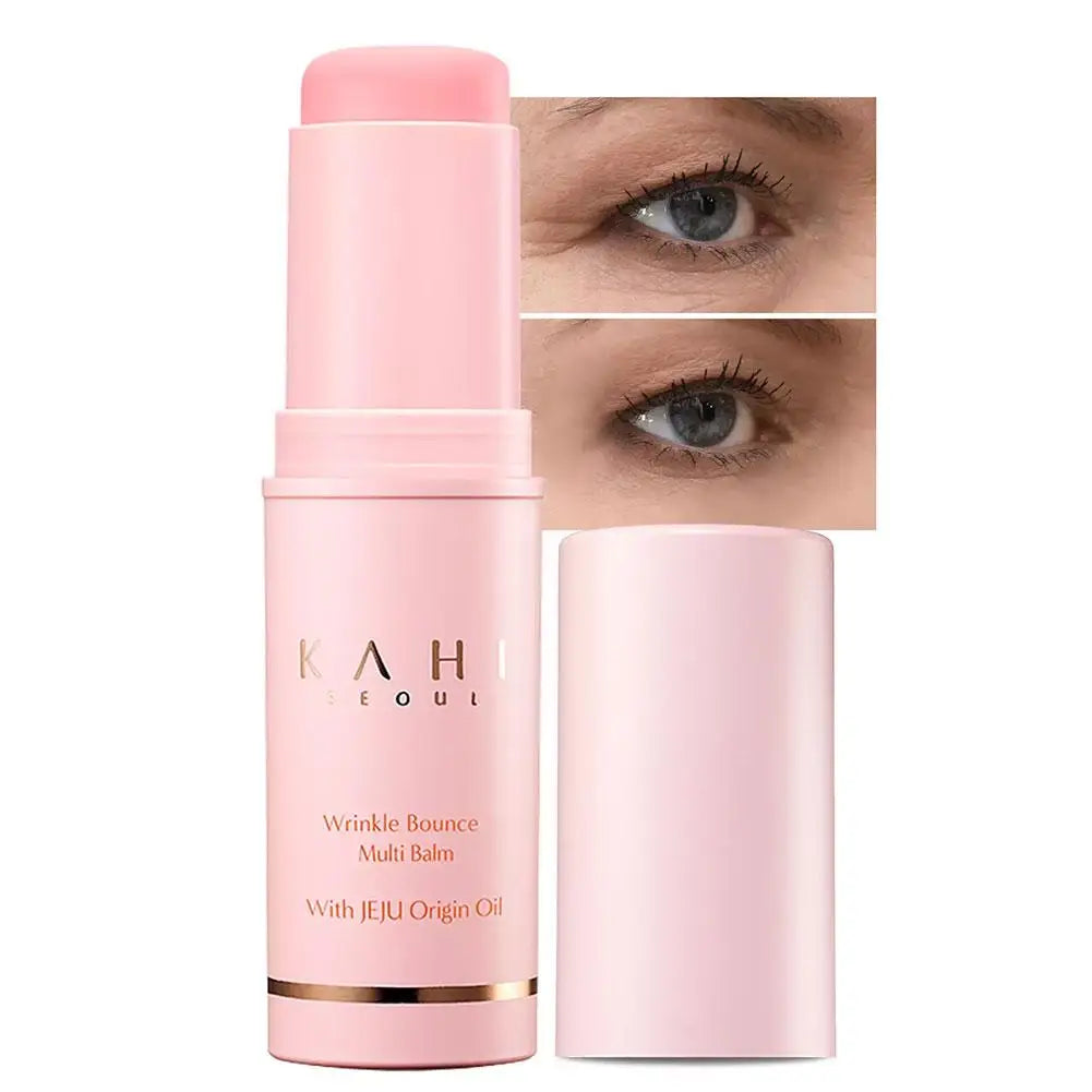 KAHI Wrinkle Bounce Moisturizing Multi Balm Stick 9g – Hydrating Face, Lip, Eye & Neck All-in-One Cream - Roomsium
