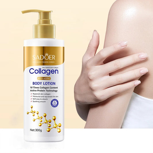 SADOER Collagen Face & Body Cream – Moisturizing Skin Lotion