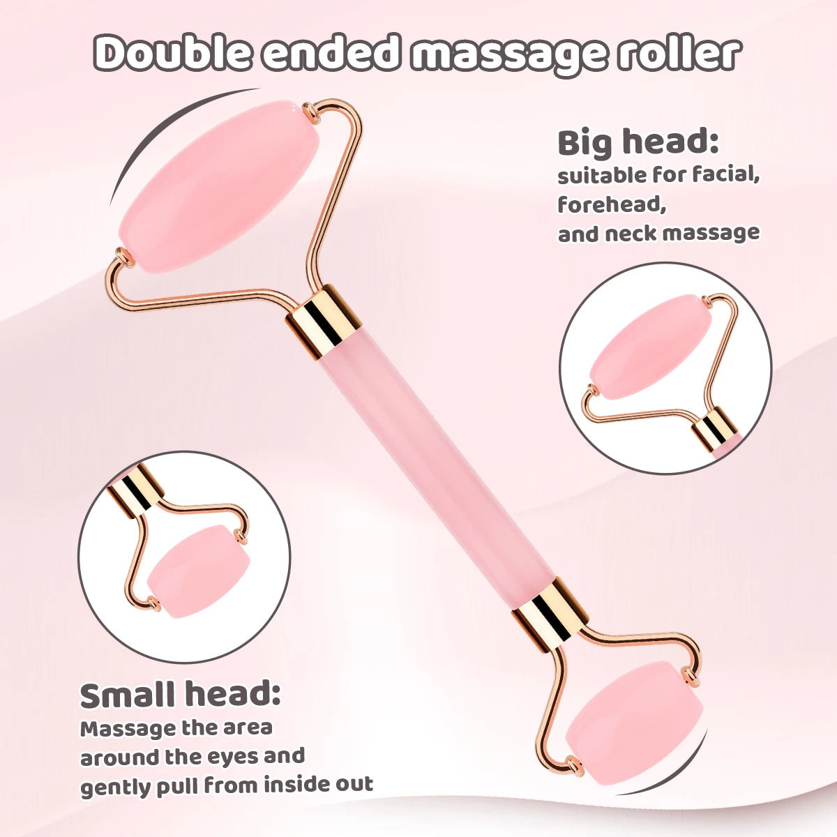 3-Piece Portable Facial Massage Tool Set – Battery-Free Daily Skincare Massage