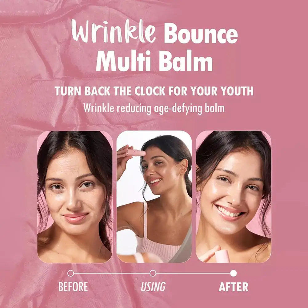 KAHI Wrinkle Bounce Moisturizing Multi Balm Stick 9g – Hydrating Face, Lip, Eye & Neck All-in-One Cream - Roomsium