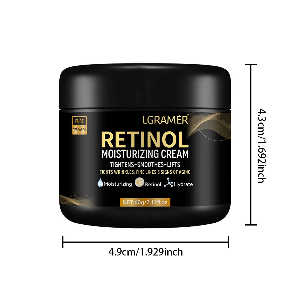 Men's Retinol Face Moisturizer Moisturizing Retinol Cream Anti-Wrinkle Aging Moisturizing Shrink Pores Whitening Smooth Retinol - Roomsium