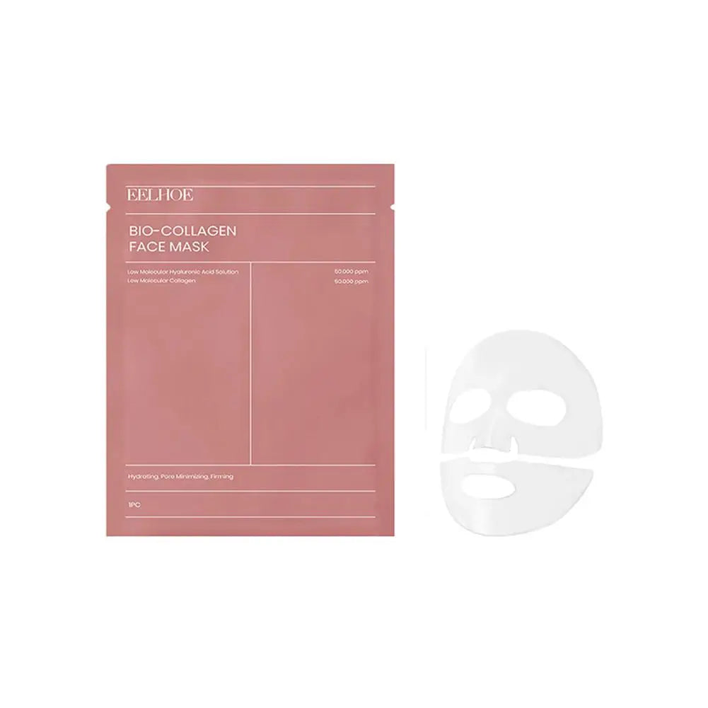 Bio Collagen Face Mask – Deep Hydrating & Moisturizing Wrapped Mask (1 / 5 / 10 PCS)