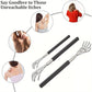Portable Extendable Back Scratcher – Stainless Steel Telescoping Back Massager