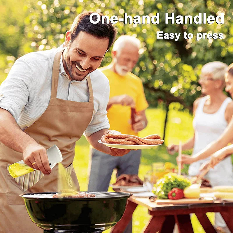 Oil Spray Bottle for Cooking & BBQ – Plastic Olive Oil Sprayer (200 / 300 / 500 ml)