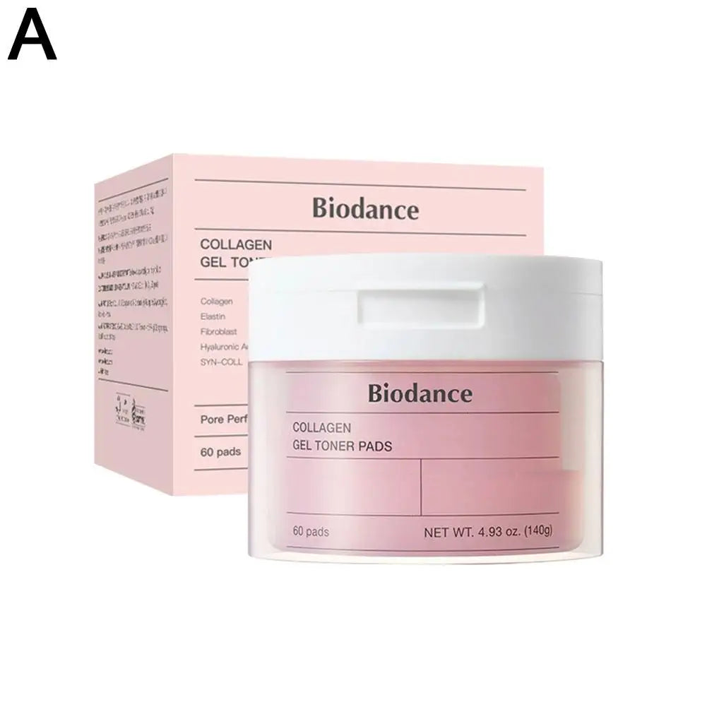 Korean Biodance Skin Care Kit – Collagen Gel Toner Pads & Bio-Collagen Deep Mask