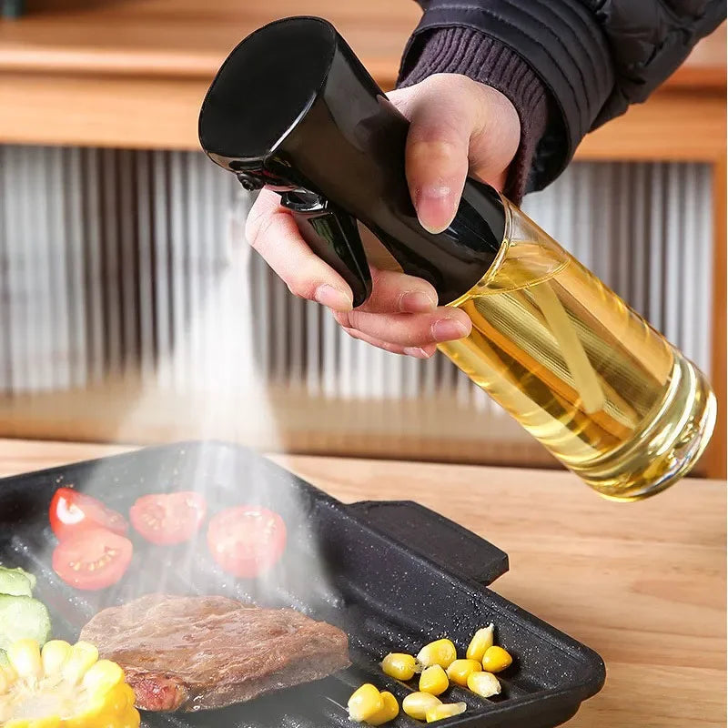 Oil Spray Bottle for Cooking & BBQ – Plastic Olive Oil Sprayer (200 / 300 / 500 ml)